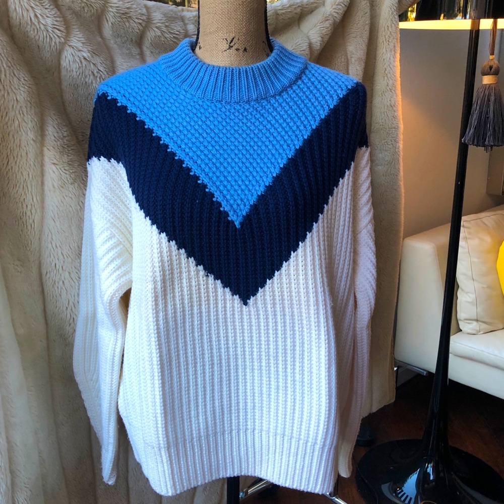 TORY SPORT color block sweater